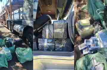 Laranjeiras - PRF apreende carga de celulares avaliada aproximadamente em R$ 2 milhões na BR-277